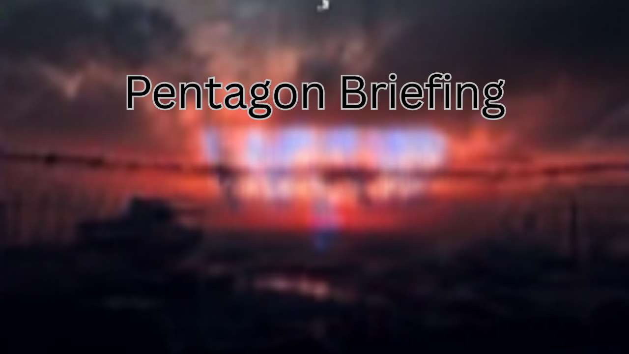 📺 LIVE: Pentagon Briefing - Article cover image